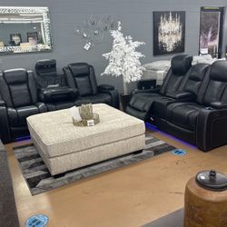 Power Recliner And Power Headrest 