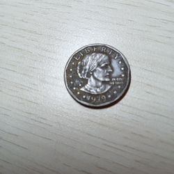 1979 D Susan B Anthony 1 Dollor Coin Found Metal Detecting In Newark Ca
