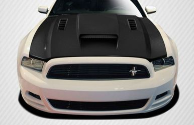 Blemished 2013-2014 Ford Mustang / 2010-2014 Mustang GT500 Carbon Creations CVX Hood - 1 Piece