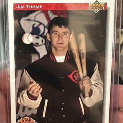 1992 Upper Deck Jim Thome Star Rookie #5