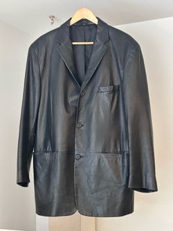 Men’s Alfani soft leather jacket