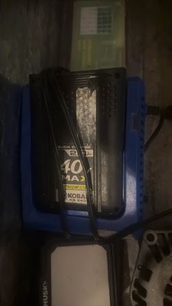 Kobalt 40 volt charger and 2ah battery