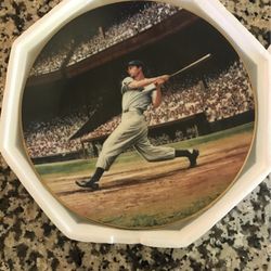 Joe DiMaggio Plate