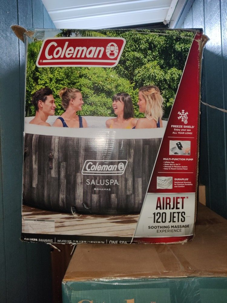 Coleman SaluSpa Inflatable Hot Tub.