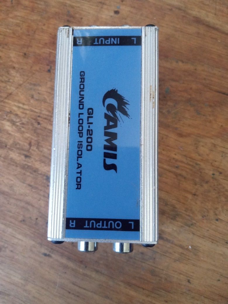 AMIS GLI-200 GROUND ISOLATOR Amp WHINE NOISE FILTER