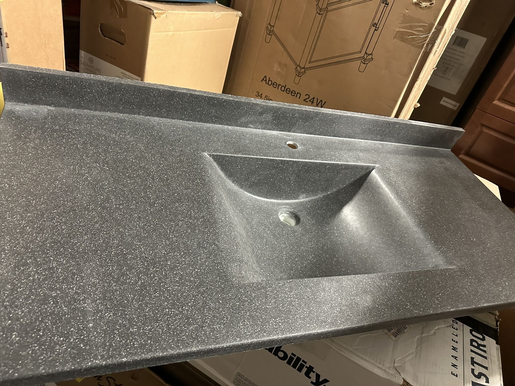 SWAN 49x22  Vanity Top