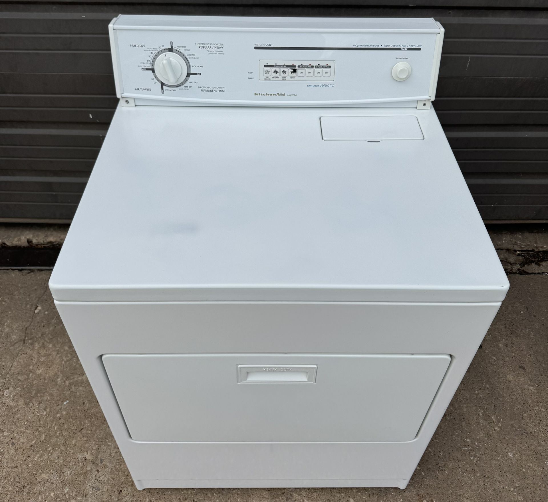 KitchenAid Electric XXL Capacity Triple Heating Element Heavy Duty Commercial Quality Dryer (can deliver)