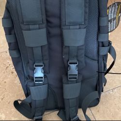 Black Tactical Backpack 