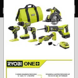 RYOBI Tool Set