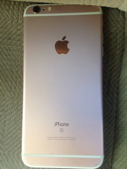 Unlocked iPhone 6s Plus rose gold