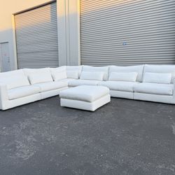 Large Restoration Hardware Lugano Sectional