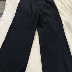 Cider high waisted, wide leg trousers, S