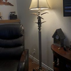 Floor Lamps (2)- Faux Antler