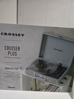 Cruiser plus portable turntable