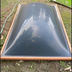 Skylight- Large- For Shed- Porch-Garage, Etc. Dark Tinted- Very Good Condition!
