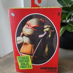 NECA TMNT Michelangelo  NeW