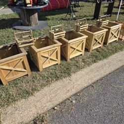ONE Wooden Outdoor Planter