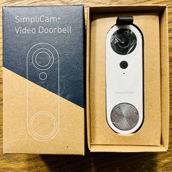 SimpliCam Video Doorbell Pro By SimpliSafe