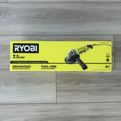 RYOBI 7.5 Amp 4.5 in. Corded Angle Grinder