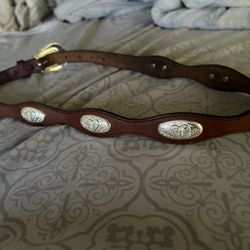 Leather Belt Size 32