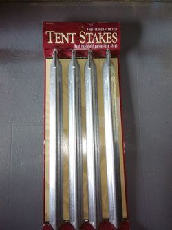 Metal tent Stakes