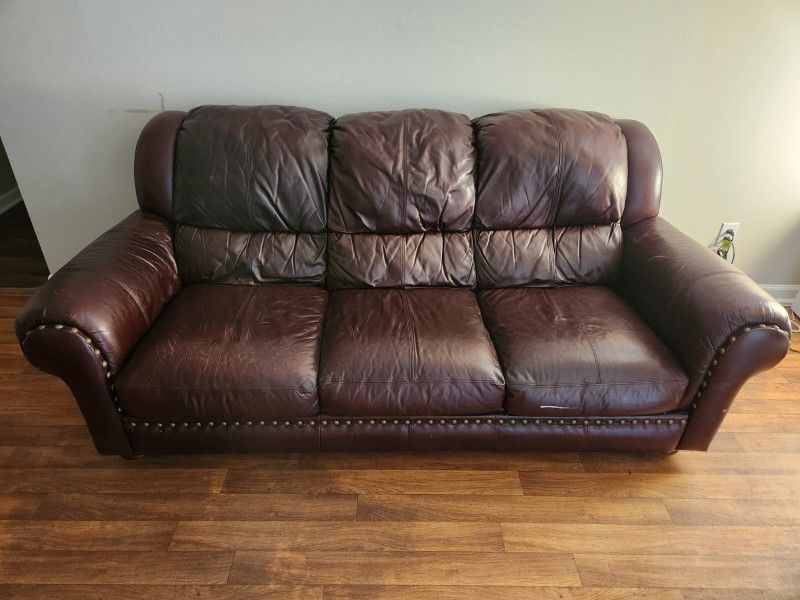 Leather Couch