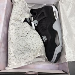 Jordan 4 Black Canvas - 10