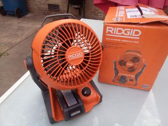 RIDGID 18V Cordless Hybrid Jobsite Fan (Tool Only)