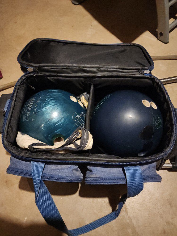 Custom Bowling Balls w/Bag