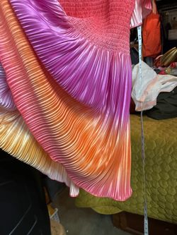 Muse By Boston Proper Off-shoulder Sherbet Size 6