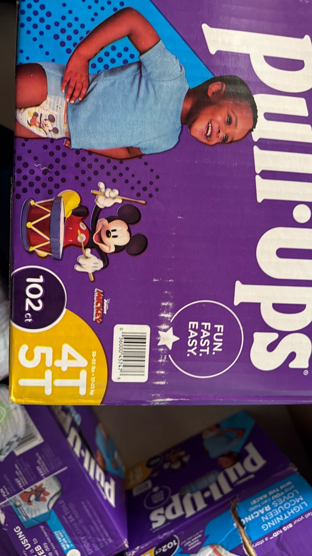 Huggies Pull UPS