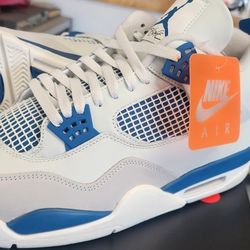 Nike Air Jordan 4 Retro 2024 Milirary Blue (Dead Stock)