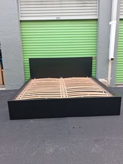 King size bed frame