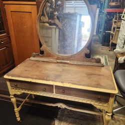 Antique Shabby Chic Vanity/Mirror 