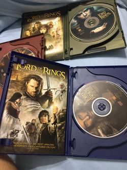 Lord of the Rings widescreen DVD (3)