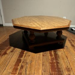 Octagon Coffee Table 