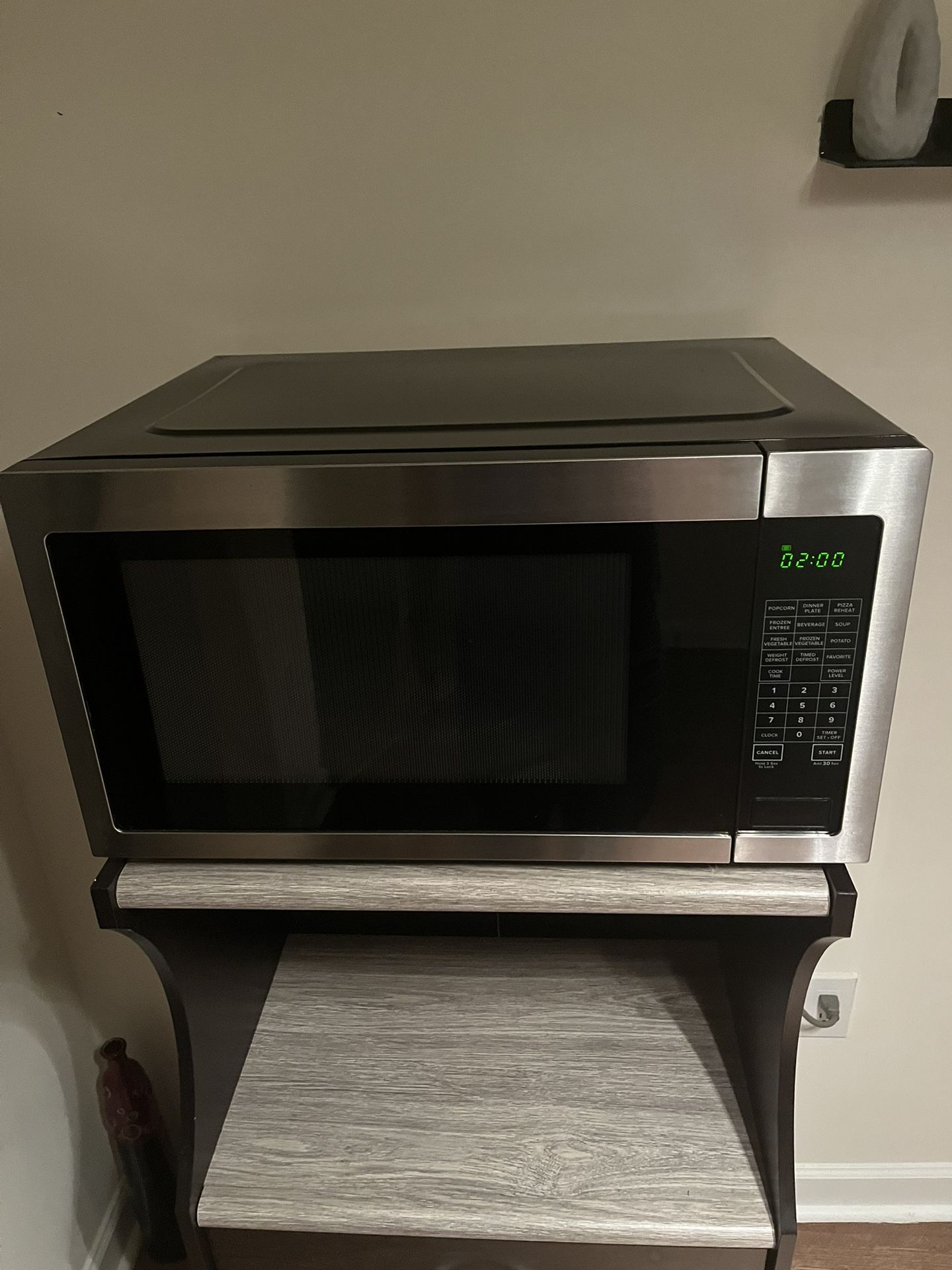 Microwave & Microwave Stand