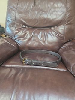 C.C filson leather belt vintage