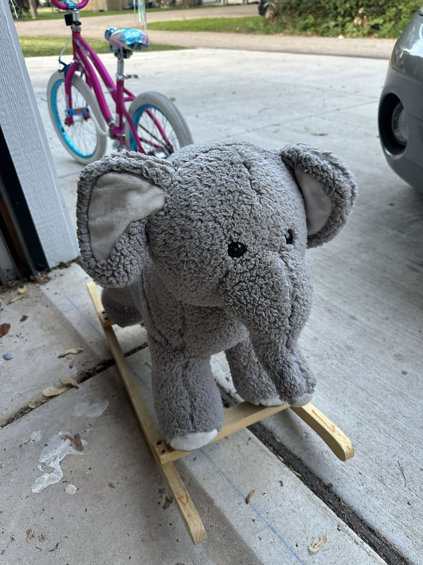 rocker toy elephant