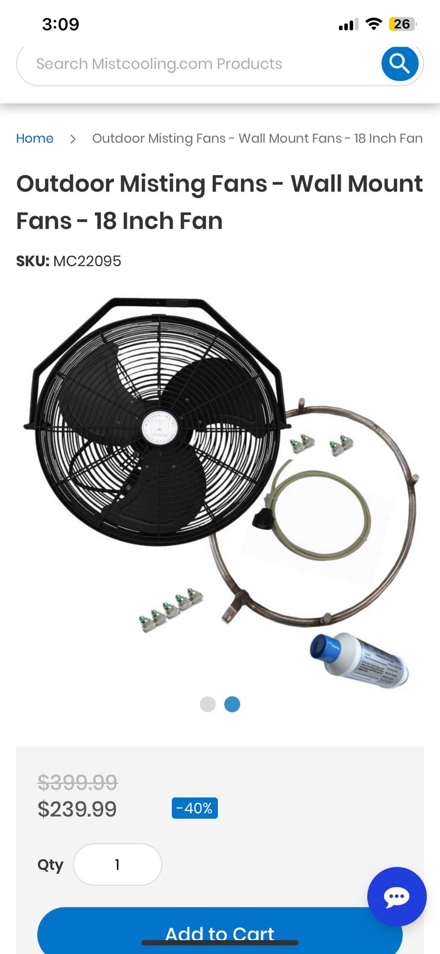 Aeromist Fan