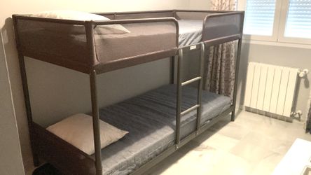 Ikea Bunk Bed with Mattresses