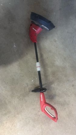 13 in. 4 Amp Straight Electric String Trimmer
