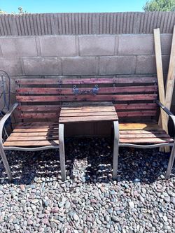 Outdoor bench