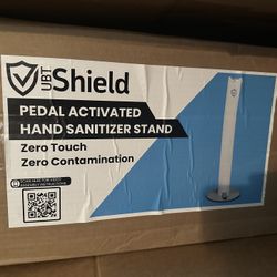UBT Pedal Activated Hand Sanitizer Stand