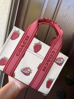 Coach Strawberry Smith Tote 24