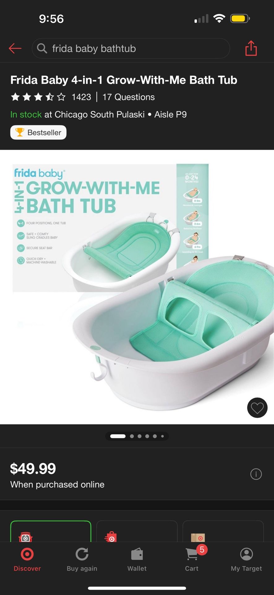 Frida Baby Bathtub
