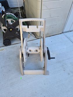 Water hose reel cart