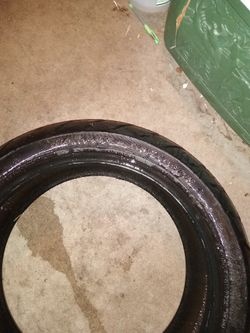 Harley davidson rear tire.