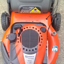 190cc All Wheel Drive Husqvarna Self Propelled Mower With Blade Stop Option 