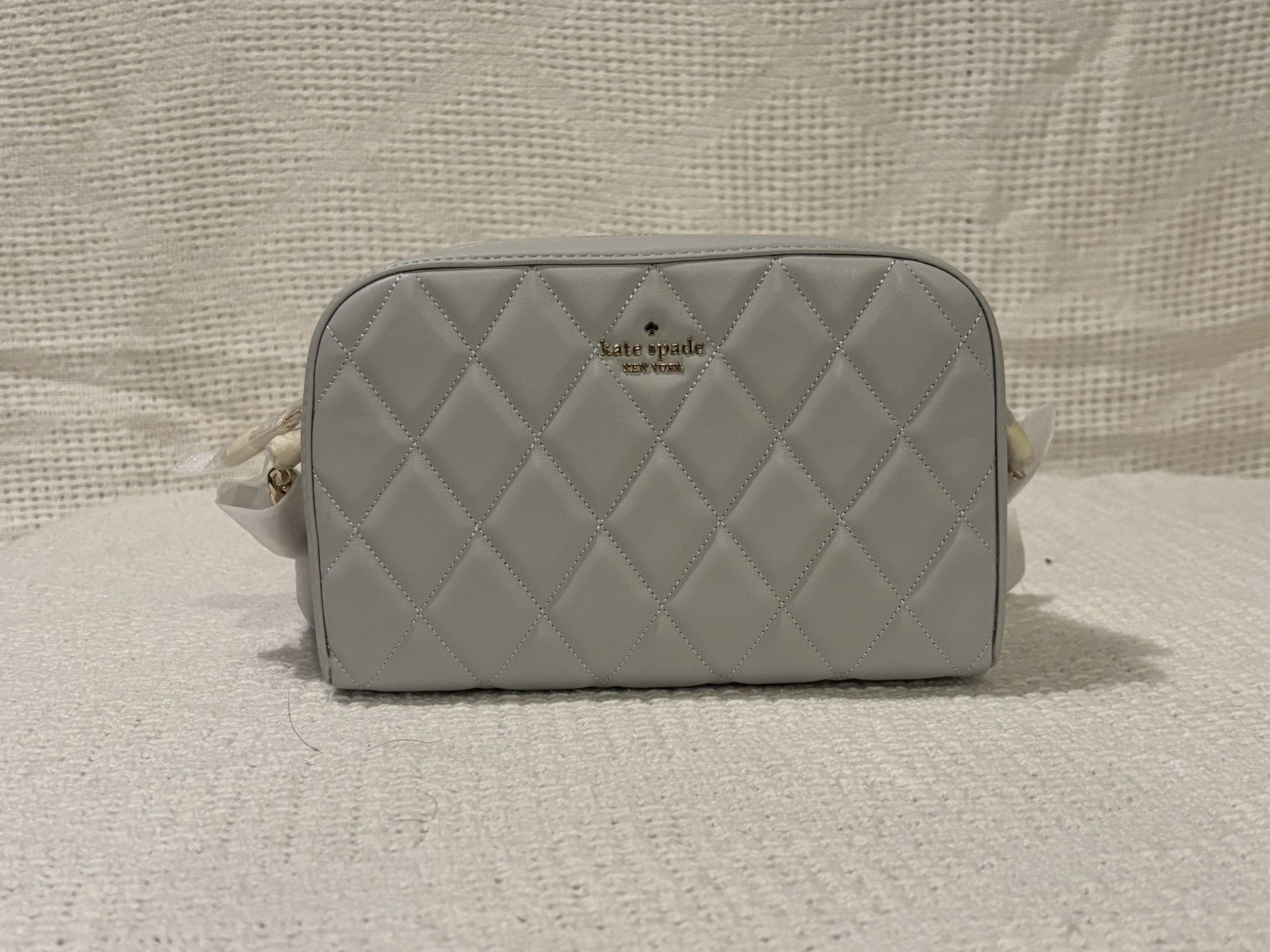 Kate Spade Stone Path Mini Smooth Quilted Leather Crossbody Carey Bag KG425